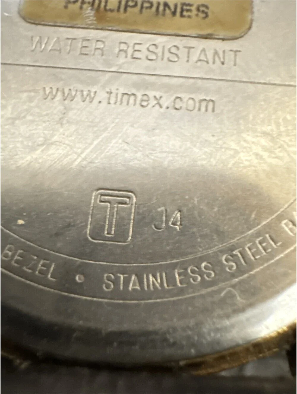 Vintage Timex Indiglo Easy Reader Gold Tone April 2001 Working | New Battery